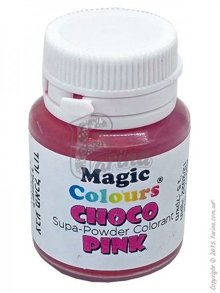 Краситель-пудра для шоколада Magic Colours Розовый 5г< фото цена
